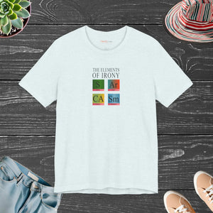 Soft Cotton T-shirt - Chemistry Elements Pun - Dipaliz - T-shirts - s