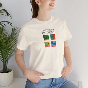 Soft Cotton T-shirt - Chemistry Elements Pun - Dipaliz - T-shirts - s