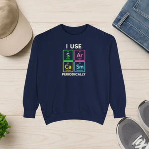 Chemistry Sweatshirt Periodic Table Design Cozy Style - Dipaliz - True Navy / s - Sweatshirts