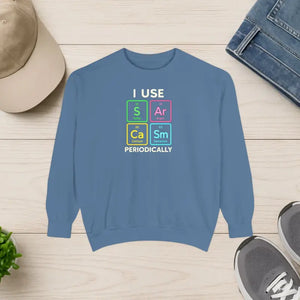 Chemistry Sweatshirt Periodic Table Design Cozy Style - Dipaliz - Blue Jean / s - Sweatshirts