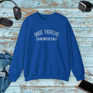 Cozy Chemistry Sweatshirt for Cute Relationship - Dipaliz - Royal / s - Sweatshirts