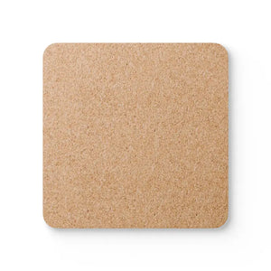 Full-color Print Mdf Coasters High-gloss Cherry Blossom Art - Dipaliz - Cork / 3.75’’ × / Square