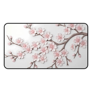 Serene Cherry Blossom Desk Mat - Floral - Dipaliz - Mouse Pads