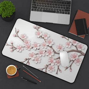 Serene Cherry Blossom Desk Mat - Floral - Dipaliz - Mouse Pads