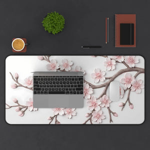 Serene Cherry Blossom Desk Mat - Floral - Dipaliz - Mouse Pads