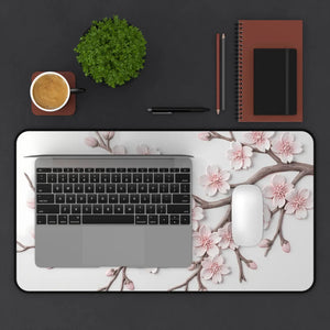 Serene Cherry Blossom Desk Mat - Floral - Dipaliz - Mouse Pads