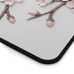 Cherry Blossom Desk Mat - Floral Mouse Pad Protector - Dipaliz - Computer Accessories