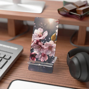 Cherry Flowers Phone Stand - Eco-friendly Portable Gift - Dipaliz - 2.8’’ x 5.9’’ / Glossy - Accessories