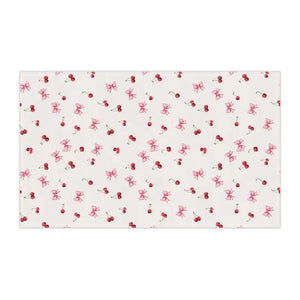 Blossom Tea Towels - Vibrant Cherry Print Kitchen Decor - Dipaliz
