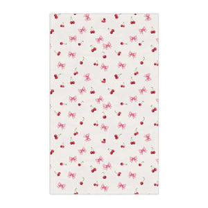 Vibrant Blossom Tea Towels Cotton Kitchen Print Dipaliz