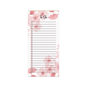 Vibrant Cherry Blossoms Notepad - Sturdy Daily Planning - Dipaliz - Notepads