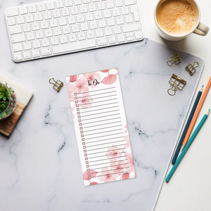 Vibrant Cherry Blossoms Notepad - Sturdy Daily Planning - Dipaliz - Notepads