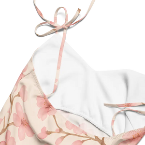 Cherry Blossom Midi Dress with Built-in Bra - Dipaliz - Dresses