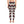 Cozy Burgundy Stretchy Leggings Retro Zigzag Pattern - Dipaliz
