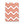 Peach Zigzag Pattern Hardcover Journal - Matte Laminated - Dipaliz - Journals