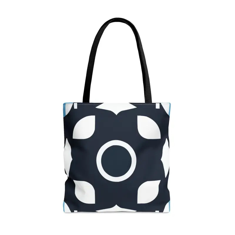 Elevate Style: Black & White Abstract Pattern Tote Bag! - Bags