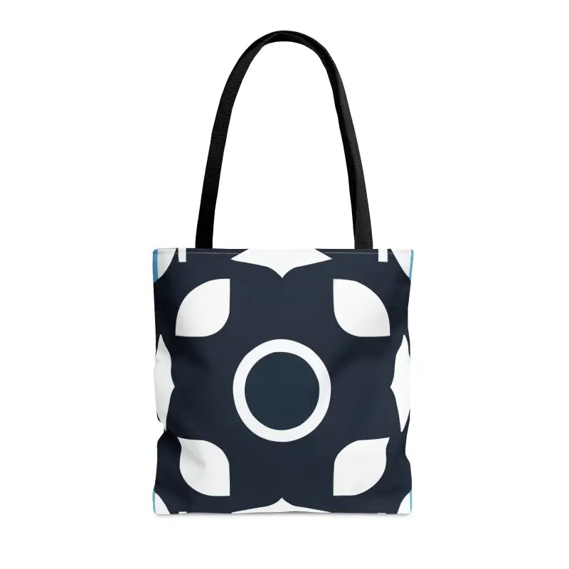 Elevate Style: Black & White Abstract Pattern Tote Bag! - Bags