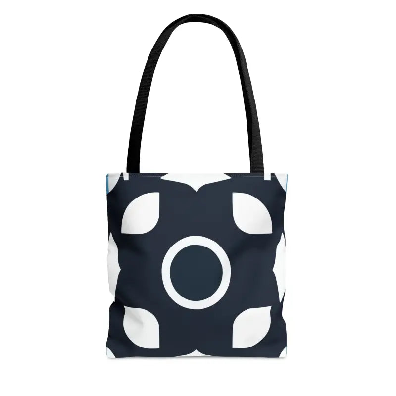 Elevate Style: Black & White Abstract Pattern Tote Bag! - Bags