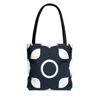 Elevate Style: Black & White Abstract Pattern Tote Bag! - Bags