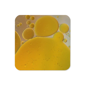 Heat Resistant Coaster Abstract Circles Modern Style - Dipaliz - Coasters