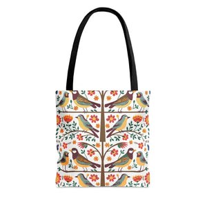 Bird Tote Bag - Stylish Nature Fashion Carryall - Dipaliz - Bags