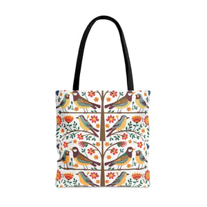 Bird Tote Bag - Stylish Nature Fashion Carryall - Dipaliz - Bags