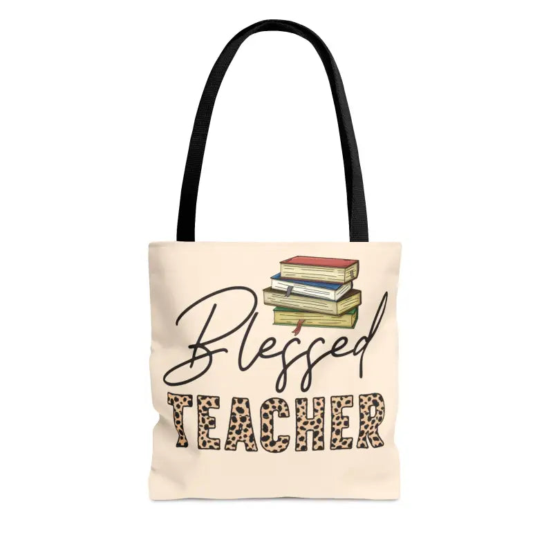 Elevate your Classroom Style with the Blessed Teacher Tote Bag - Bags