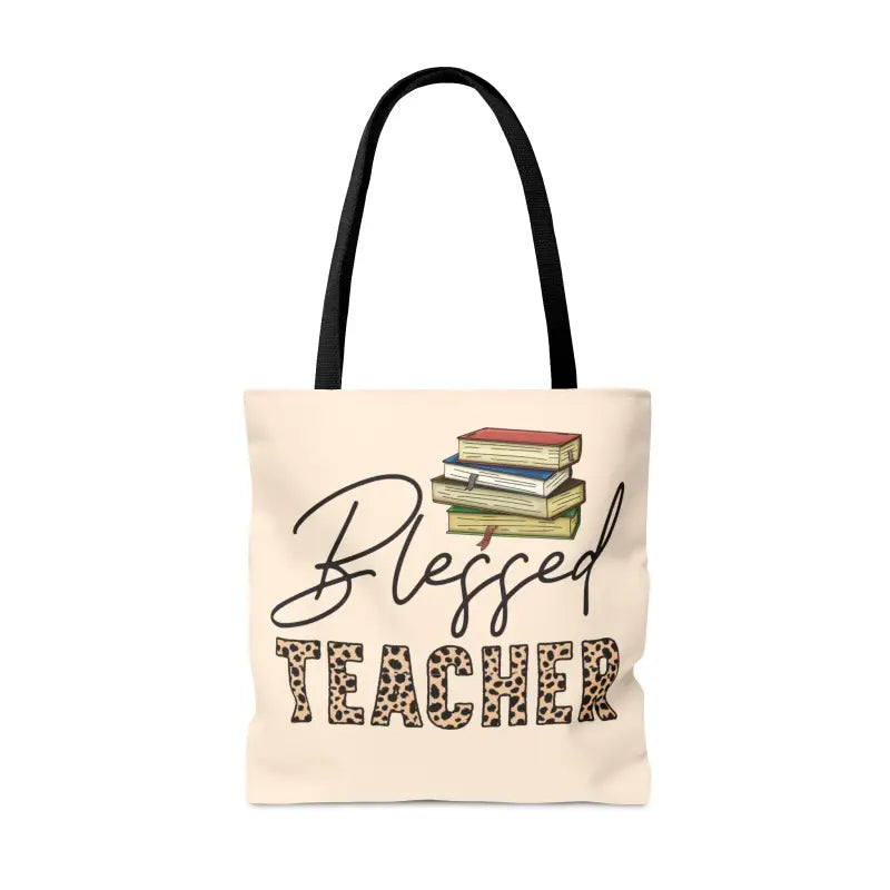 Elevate your Classroom Style with the Blessed Teacher Tote Bag - Bags