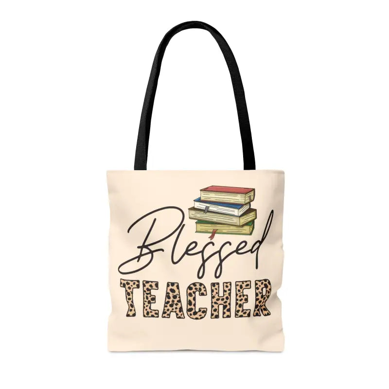 Elevate your Classroom Style with the Blessed Teacher Tote Bag - Bags