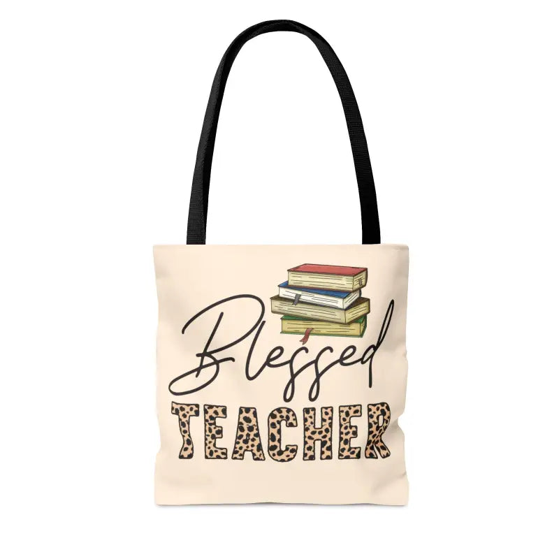 Elevate your Classroom Style with the Blessed Teacher Tote Bag - Bags