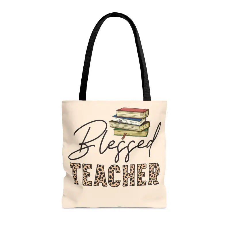 Elevate your Classroom Style with the Blessed Teacher Tote Bag - Bags