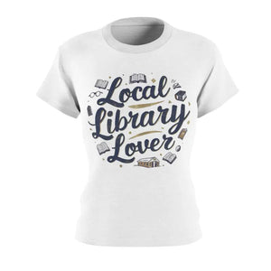 Library Lover Women’s Tee - Bookworm Comfort Style - Dipaliz - T-shirts