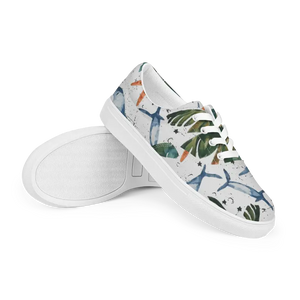 Canvas Shoes Women’s Fashion Lace Comfort Sneakers - Dipaliz