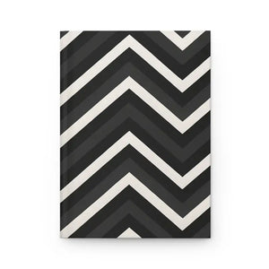 Chic Chevron Hardcover Journal Matte Laminated Cover Dipaliz - Journals