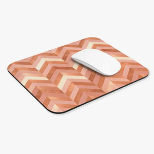 Chevron Mouse Pad Non-slip Rubber Base Vibrant Design - Dipaliz - 9’’ × 8’’ / Rectangle - Pads