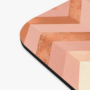 Chevron Mouse Pad Non-slip Rubber Base Vibrant Design - Dipaliz - 9’’ × 8’’ / Rectangle - Pads