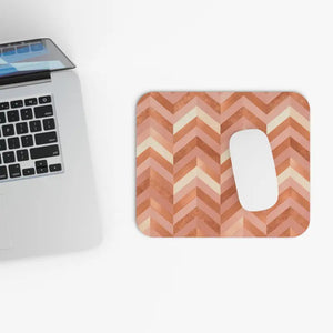 Chevron Mouse Pad Non-slip Rubber Base Vibrant Design - Dipaliz - 9’’ × 8’’ / Rectangle - Pads