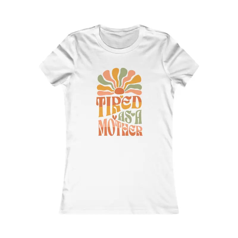 Chic & Comfy Women’s Tee: Trendy Fashion for Moms! - s / White T-shirt