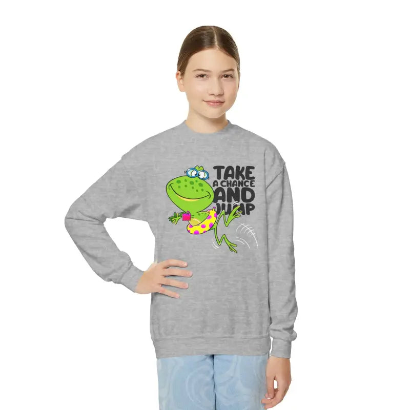 Chic & Cozy Youth Crewneck Sweatshirt ?? Style Meets Snuggle! - Sport Grey / s Kids Clothes