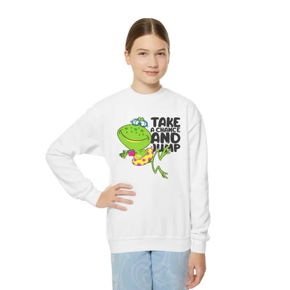 Chic & Cozy Youth Crewneck Sweatshirt ?? Style Meets Snuggle! - White / Xs Kids Clothes