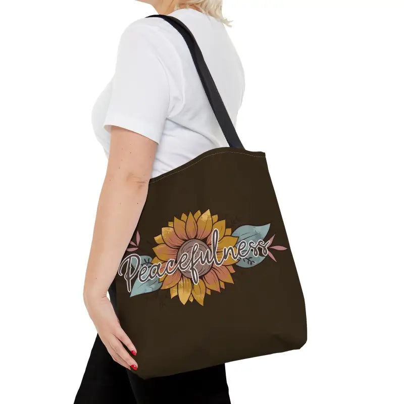 Stylish Sunflower Print Tote Bag for Every Outfit - Bags