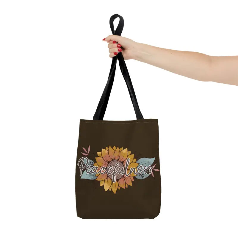 Stylish Sunflower Print Tote Bag for Every Outfit - Small / Unisex / Open Top Bags