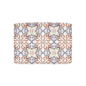Polyester Lunch Bag Block Pattern Eco Chic Style Dipaliz - 11.75’’ × 7.25’’ 4.75’’ - Bags