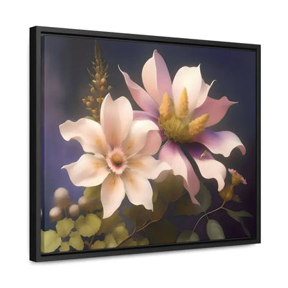 Enchant your Walls: White Flowers Canvas Wall Art