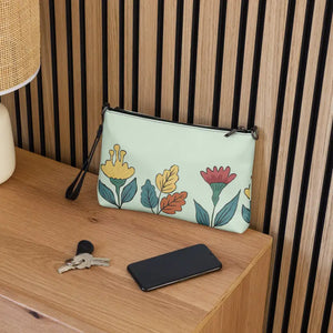 Crossbody Bag Faux Leather Pretty Flowers Sling by Dipaliz - Cross Body Bags