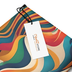 Crossbody Bag Faux Leather Wavy Stripes Bold Design - Dipaliz - Cross Body Bags