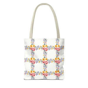 Chic Floral Tote Bag - Eco Friendly Spring Shopping - Dipaliz - Totes