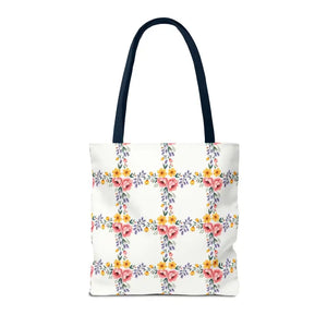 Chic Floral Tote Bag - Eco Friendly Spring Shopping - Dipaliz - Totes