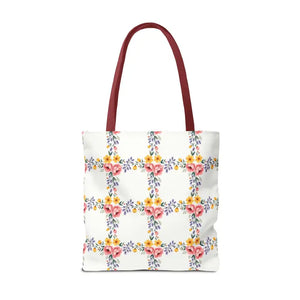 Chic Floral Tote Bag - Eco Friendly Spring Shopping - Dipaliz - Totes