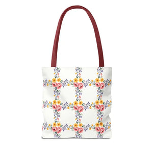 Chic Floral Tote Bag - Eco Friendly Spring Shopping - Dipaliz - Totes
